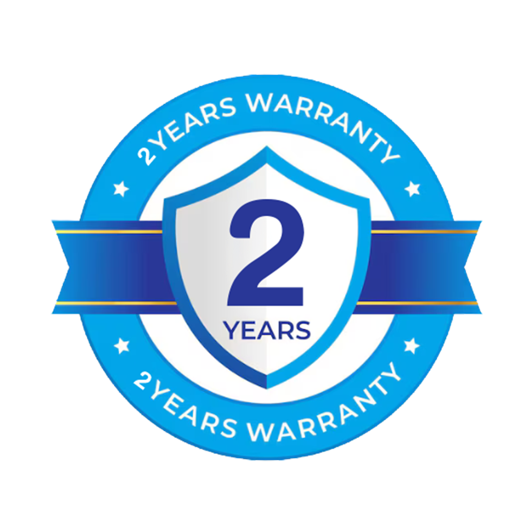 2 Years Warranty